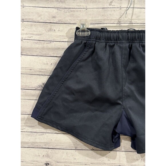 Canterbury of New Zealand Womens Performance Running Shorts Sz M Navy Blue Rugby - Picture 13 of 14